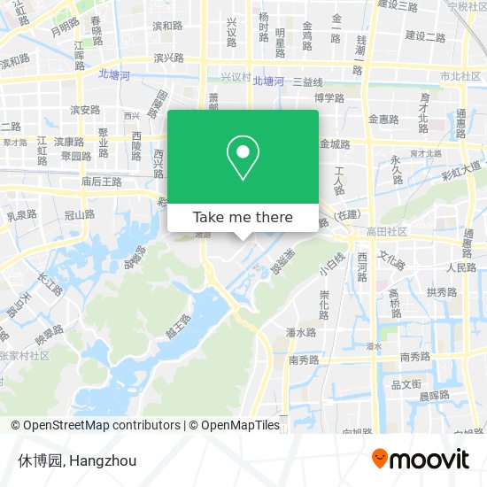 休博园 map