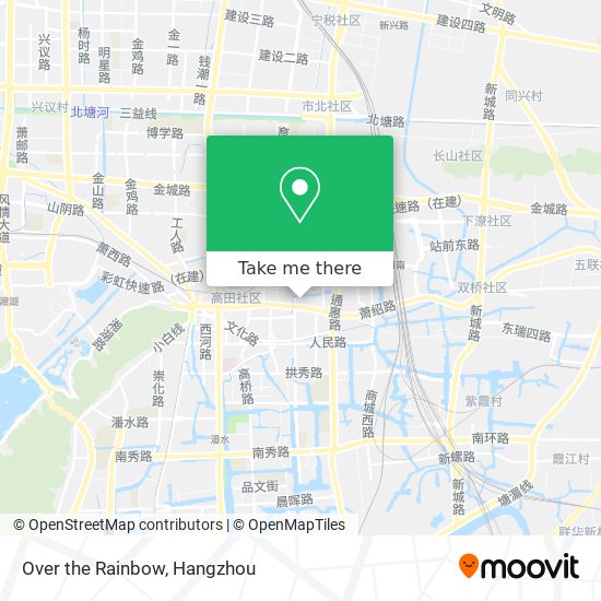 Over the Rainbow map