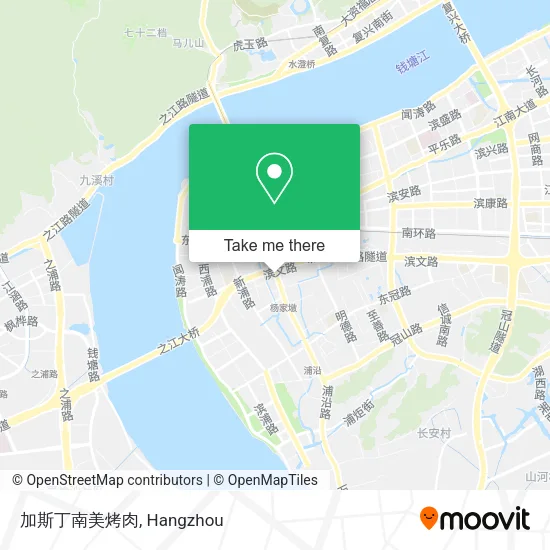 加斯丁南美烤肉 map