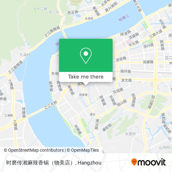 时磨传湘麻辣香锅（物美店） map
