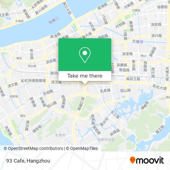 93 Cafe map