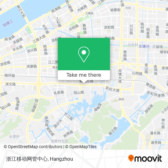 浙江移动网管中心 map