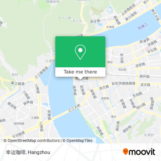 幸运咖啡 map