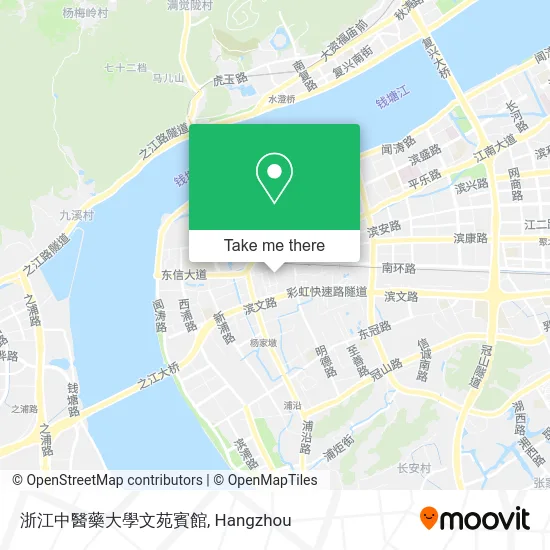 浙江中醫藥大學文苑賓館 map