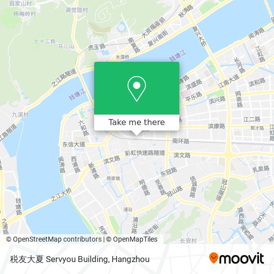 税友大夏 Servyou Building map