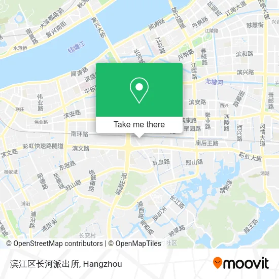 滨江区长河派出所 map