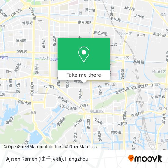 Ajisen Ramen (味千拉麵) map