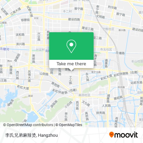 李氏兄弟麻辣烫 map