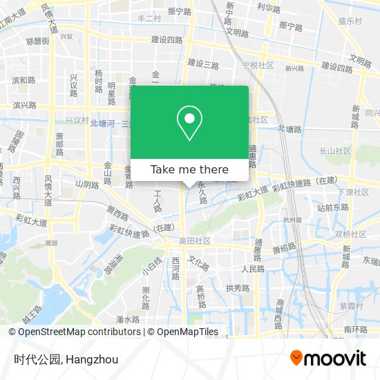时代公园 map