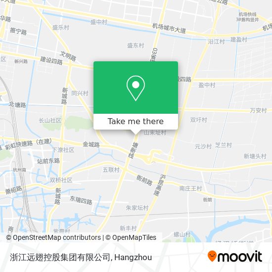 浙江远翅控股集团有限公司 map
