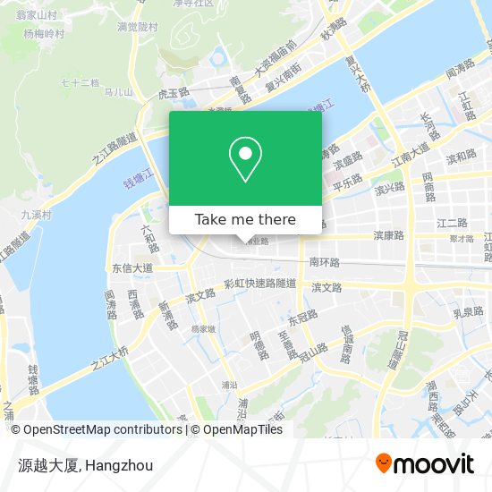 源越大厦 map