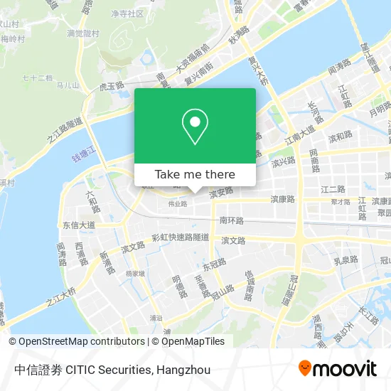 中信證劵 CITIC Securities map