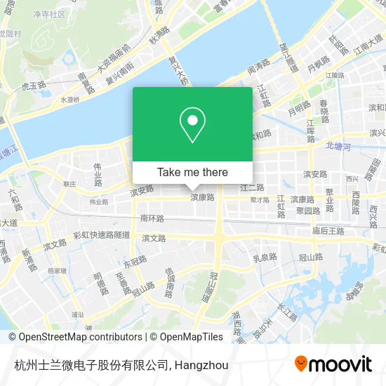 杭州士兰微电子股份有限公司 map