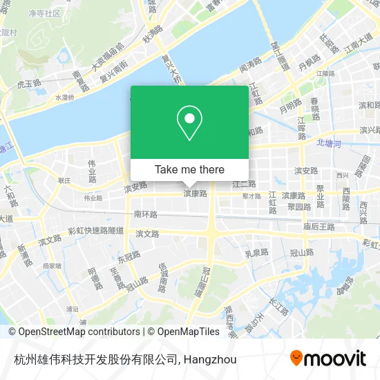 杭州雄伟科技开发股份有限公司 map