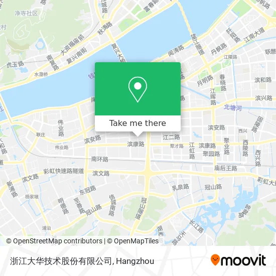 浙江大华技术股份有限公司 map