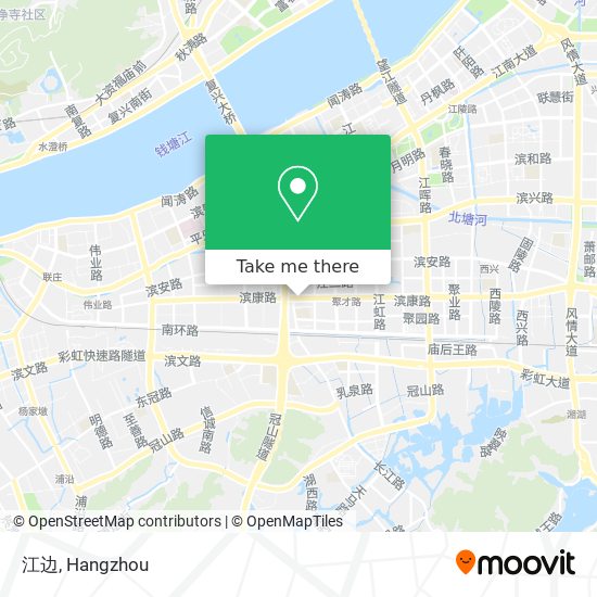 江边 map