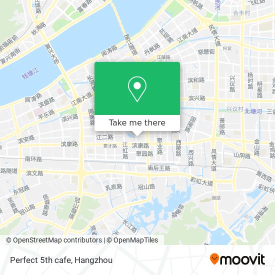 Perfect 5th cafe map
