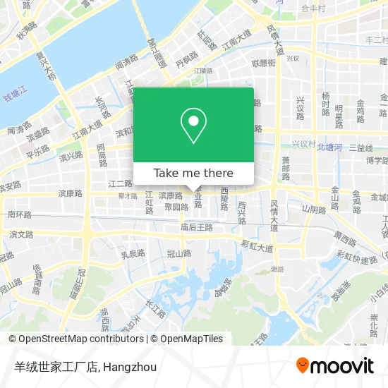 羊绒世家工厂店 map