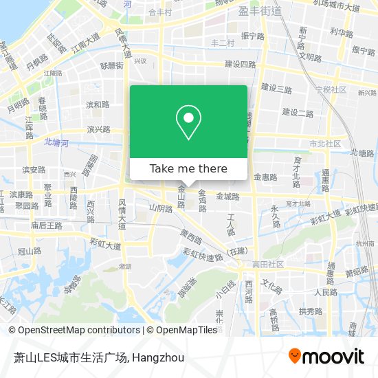 萧山LES城市生活广场 map