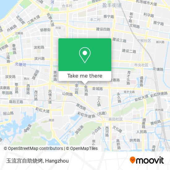 玉流宫自助烧烤 map