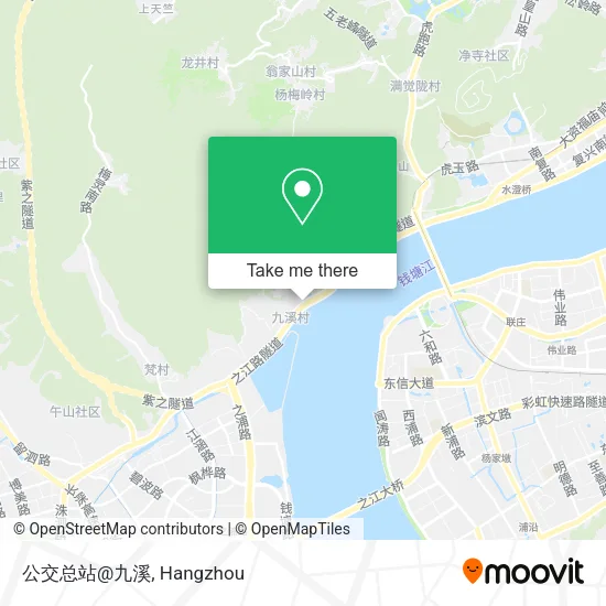 公交总站@九溪 map