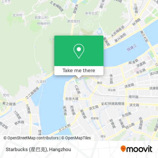 Starbucks (星巴克) map