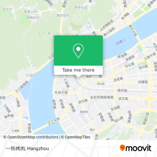 一韩烤肉 map