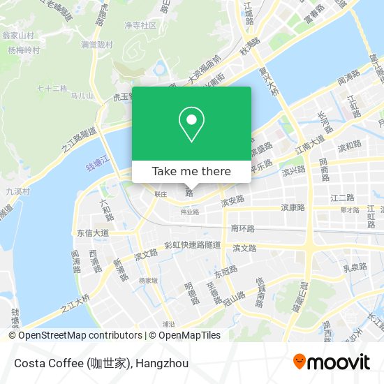 Costa Coffee (咖世家) map