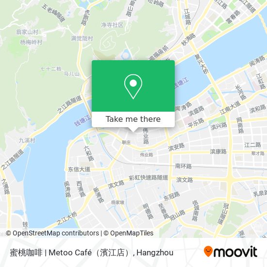 蜜桃咖啡 | Metoo Café（濱江店） map
