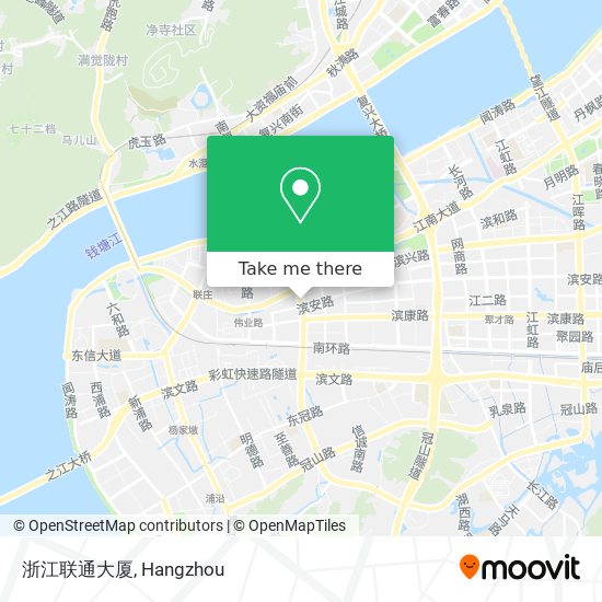 浙江联通大厦 map