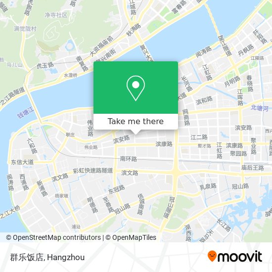 群乐饭店 map