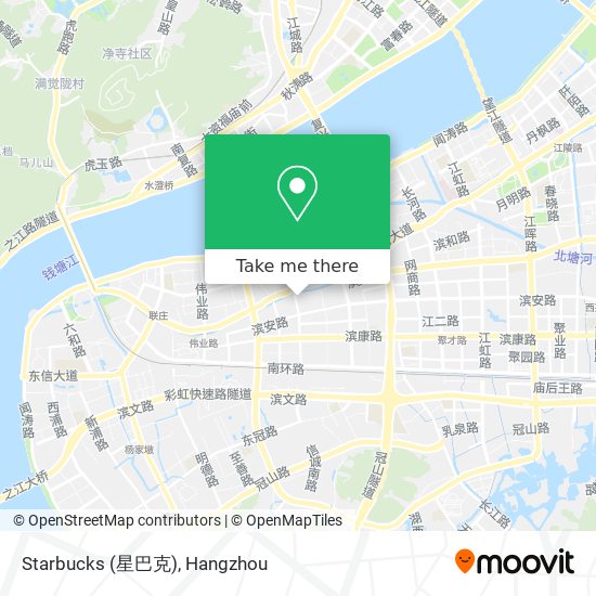 Starbucks (星巴克) map