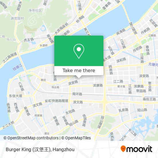 Burger King (汉堡王) map