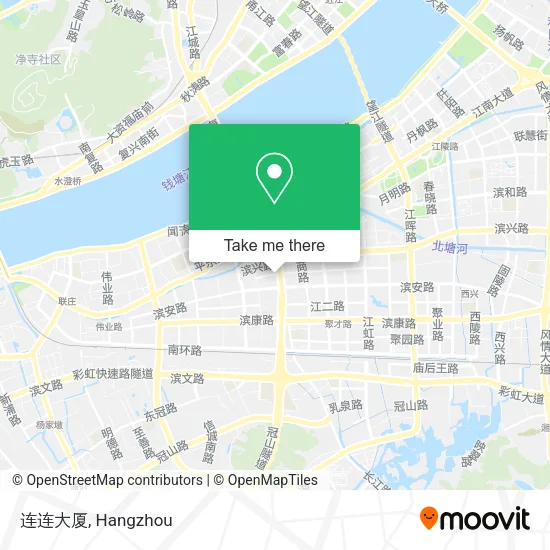 连连大厦 map
