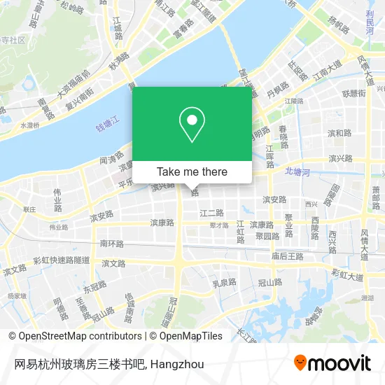 网易杭州玻璃房三楼书吧 map