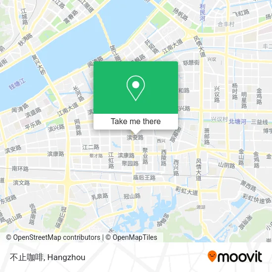 不止咖啡 map