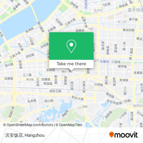 滨安饭店 map