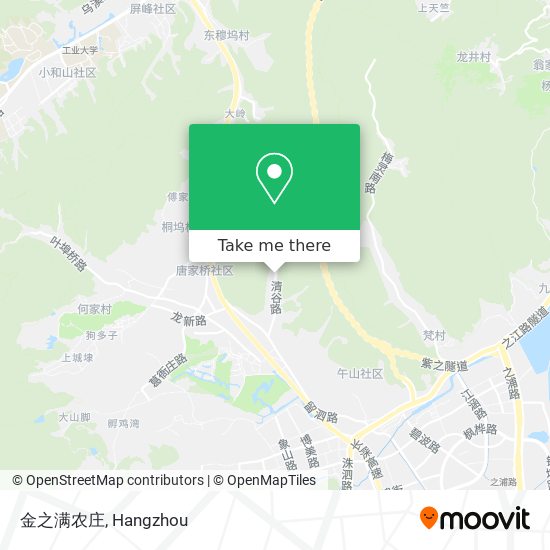 金之满农庄 map