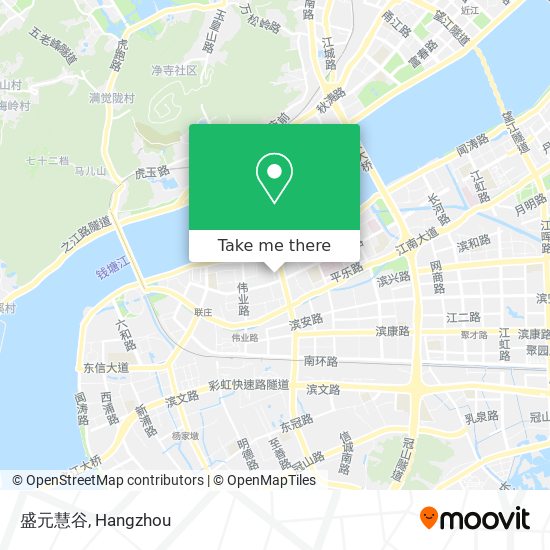盛元慧谷 map