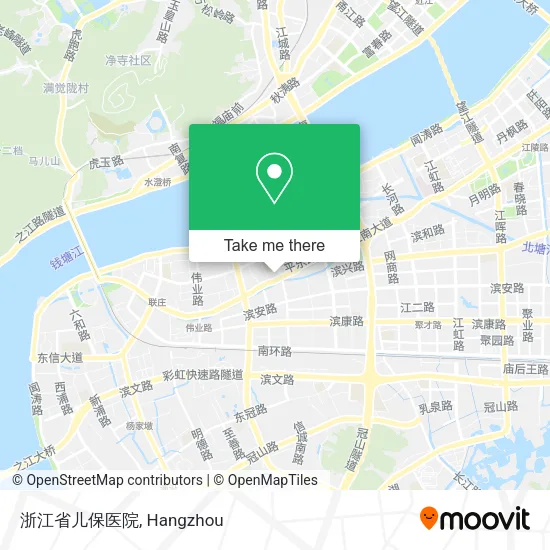 浙江省儿保医院 map