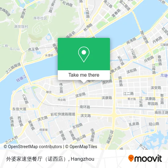 外婆家速堡餐厅（诺西店） map