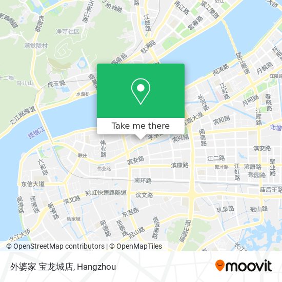 外婆家 宝龙城店 map