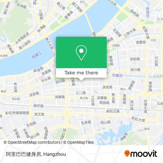 阿里巴巴健身房 map