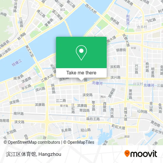 滨江区体育馆 map