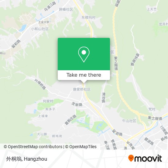 外桐塢 map