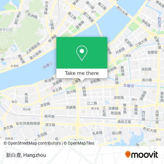 新白鹿 map