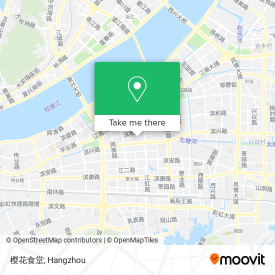 樱花食堂 map