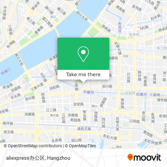 aliexpress办公区 map