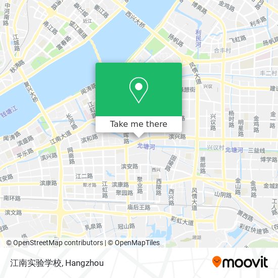 江南实验学校 map
