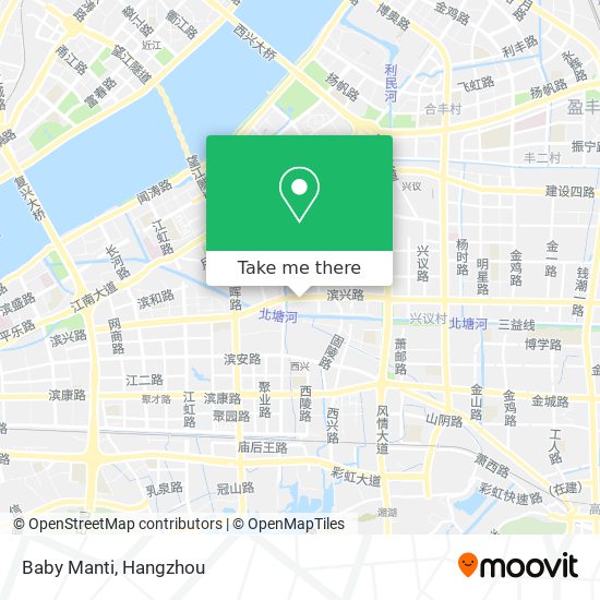 Baby Manti map